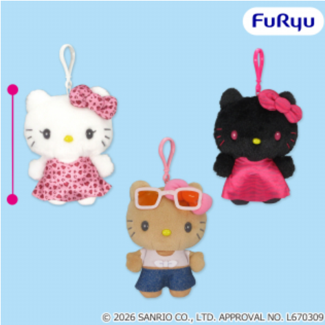 2026/7/11入荷】チャーミーキティ くりっぴぃ ぬいぐるみ | クレーン